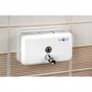 Диспенсер для мыла 1200 мл белый Nofer Inox 03002.W
