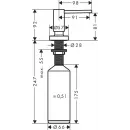 Дозатор 500 мл Hansgrohe A51 40448670