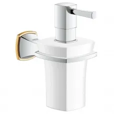 Grohe Grandera 40627IG0 Держатель с керамическим дозатором жидкого мыла