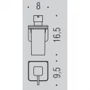 Дозатор 220 мл Colombo Design Over B9328