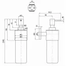 Дозатор 230 мл Villeroy & Boch Elements-Tender TVA15100700061