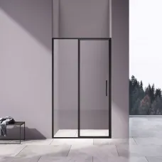 Душевая дверь Vincea Slim VDP-4SL120CLB 120 см, профиль черный матовый, стекло прозрачное