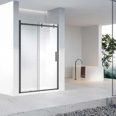 Душевая дверь Vincea Como-N VDS-4CN120CLB 120 см, профиль черный матовый, стекло прозрачное