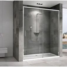 Душевая дверь 130 см Abber Komfort AG93130 прозрачное
