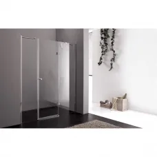 Душевая дверь распашная Cezares Verona 150 см текстурное стекло VERONA-W-B-13-60+60/30-P-Cr-R