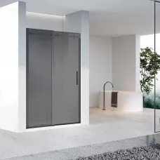 Душевая дверь Vincea Como-N VDS-4CN150CGB 150 см, профиль черный матовый, стекло тонированное