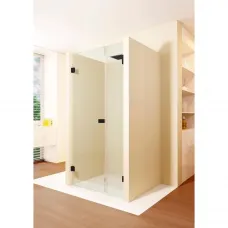 Душевая дверь Riho Scancic NXT X102 G001011121 98,2 см L, профиль черный матовый, стекло прозрачное