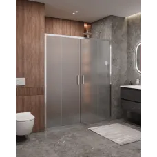 Душевая дверь Cezares Molveno MOLVENO-BF-2-170-P-Cr 170 см, профиль хром, стекло текстурное