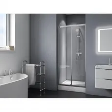 Душевая дверь 140 см BelBagno DUE-BF-1-140-C-Cr прозрачное