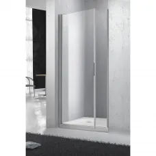 Душевая дверь распашная BelBagno Sela 60 см текстурное стекло SELA-B-1-60-Ch-Cr