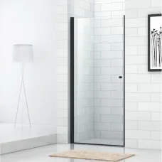 Душевая дверь 70 см Cezares ECO-O-B-1-70-C-NERO прозрачное