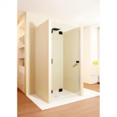 Душевая дверь Riho Scandic NXT X104 G001019121 78,3 см L, профиль черный матовый, стекло прозрачное