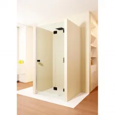Душевая дверь Riho Scandic NXT X104 G001022121 88,3 см R, профиль черный матовый, стекло прозрачное