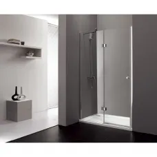 Душевая дверь распашная Cezares Verona 90 см текстурное стекло VERONA-W-B-12-90-P-Cr-L
