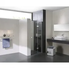 Душевая дверь 120 см Cezares CRYSTAL-S-B-12-120-C-Cr-R прозрачное