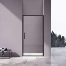 Душевая дверь Vincea Slim VDP-4SL100CLB 100 см, профиль черный матовый, стекло прозрачное