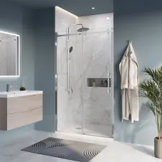 Душевая дверь BelBagno Marino MARINO-BF-1-120-C-Cr 120 см, профиль хром, стекло прозрачное