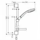 Душевая система Hansgrohe Croma 100 27717000