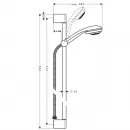 Душевой гарнитур Unica Crometta Hansgrohe Crometta 85 27766000