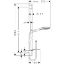 Душевой гарнитур Hansgrohe Raindance Select E 120 3jet EcoSmart 26623400