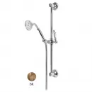 Душевой гарнитур бронза, ручка Swarovski Cezares Diamond DIAMOND-SD-02-Sw