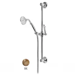 Душевой гарнитур бронза, ручка Swarovski Cezares Diamond DIAMOND-SD-02-Sw