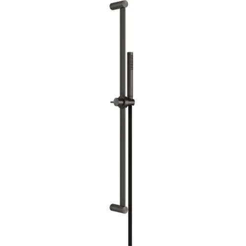 Душевой гарнитур Gessi Gessi316 54044#707 1 режим, черный хром матовый