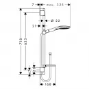 Душевой гарнитур Hansgrohe Raindance Select E 120 26620400