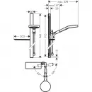 Душевой гарнитур Hansgrohe Rainfinity EcoSmart 3jet 27672000