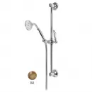 Душевой гарнитур бронза, ручка Swarovski Cezares Vintage VINTAGE-SD-02-Sw
