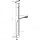 Душевой гарнитур Hansgrohe Pulsify Select 105 3jet Relaxation 24170670