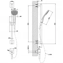 Душевой гарнитур Gessi Emporio 47316#299