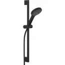 Душевой гарнитур Kludi Dive X 1S 6961039-00 1 режим, черный матовый