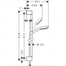Hansgrohe Crometta 100 26656400 Душевой набор