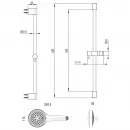 Душевой гарнитур Villeroy & Boch Embrace TVS1086000261