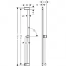 Душевой гарнитур Hansgrohe Unica S Puro 24405670