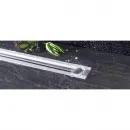 Душевой трап (лоток) Pestan Confluo Slim Line 13100036 95 см, с решеткой, щелевой, матовый хром