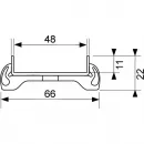 Душевой трап (лоток) Tece TECEdrainline plate 601500 + 650000 + 660016 + 601570 144,5 см, с решеткой, под плитку, хром