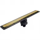 Душевой трап (лоток) Pestan Confluo Frameless Gold Line 13701220 45 см, с решеткой, 2 в 1 под плитку, золотой