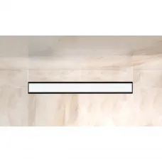 Душевой трап (лоток) BelBagno Luce BB-LD-LUCE-70-BIANCO 63,96 см, с решеткой, 2 в 1 под плитку, белый матовый