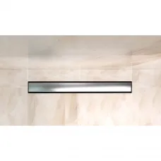 Душевой трап (лоток) BelBagno Luce BB-LD-LUCE-70-CR 63,96 см, с решеткой, 2 в 1 под плитку, хром
