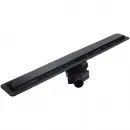 Душевой трап (лоток) Pestan Confluo Frameless Black Matte Line 13701259 30 см, с решеткой, 2 в 1 под плитку, черный матовый