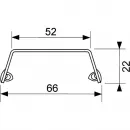 Душевой трап (лоток) Tece TECEdrainline steel II 600900 + 650000 + 660016 + 600982 84,3 см, с решеткой, щелевой, хром