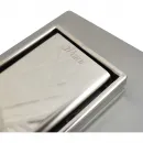 Душевой трап (лоток) Paini Klasik CH450KN 45 см, с решеткой, 2 в 1 под плитку, хром