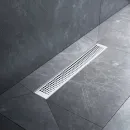 Душевой трап (лоток) Am.Pm MasterFlow W01SC-P11-050-01SB 49,35 см, с решеткой, перфорированный, матовый хром