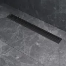 Душевой трап (лоток) Am.Pm MasterFlow W01SC-P11-060-01BM 59,35 см, с решеткой, перфорированный, черный матовый