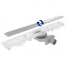 Душевой трап (лоток) Plumberia Selection Modular PSM50MT 50 см, с решеткой, 2 в 1 под плитку, нержавеющая сталь