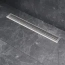 Душевой трап (лоток) Am.Pm MasterFlow W01SC-P11-060-01SB 59,35 см, с решеткой, перфорированный, матовый хром