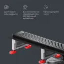 Душевой трап (лоток) Am.Pm MasterFlow W01SC-P11-070-01BM 69,35 см, с решеткой, перфорированный, черный матовый