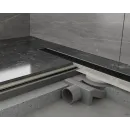 Душевой трап (лоток) Plumberia Selection Modular PSM60NO 60 см, с решеткой, 2 в 1 под плитку, черный матовый